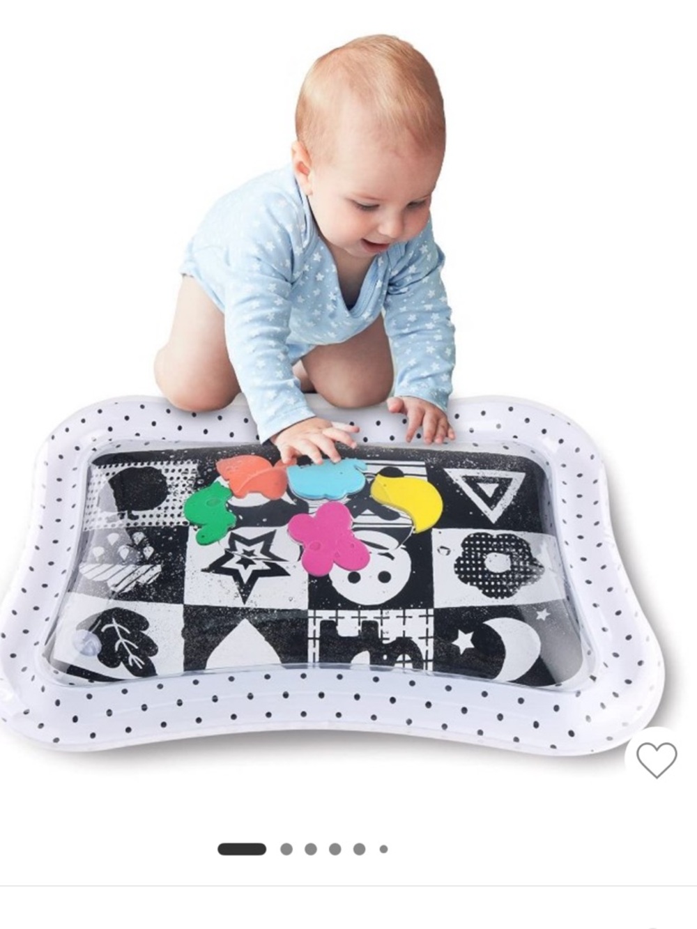 The peanut shell tummy time playmat baby
